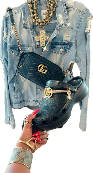 $125 Ghee Girl Platform Crocs flash sale